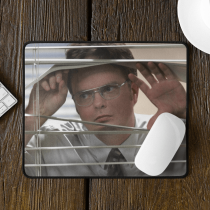 Mousepad Dwight Schrute The Office Modelo 2